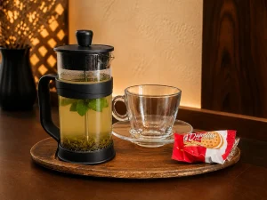 کافه ژما | چای لیمو نعنا